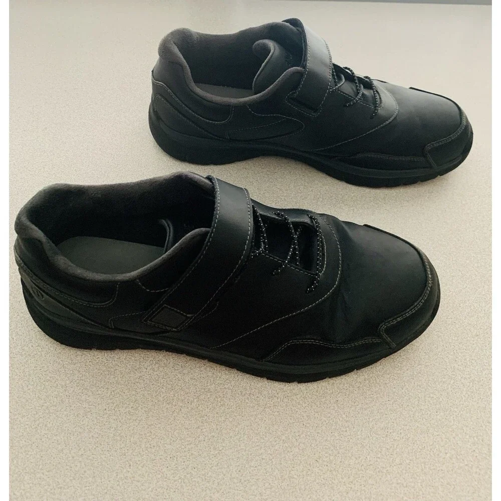 Anodyne Mens Casual Sneakers No 38 Black Size 12 XW Sport Walker Shoes - Picture 2 of 12